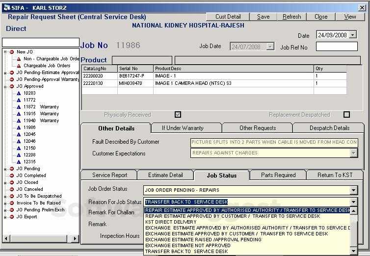 ATSJobOrderDesk Small Screenshot 1